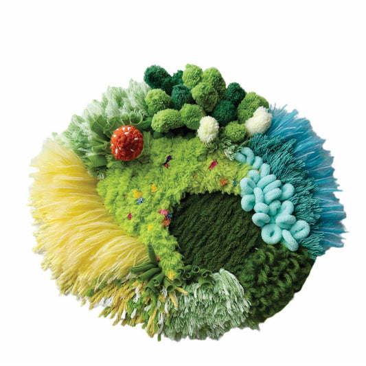 Fern Garden Coaster - Latch Hook DIY Kit