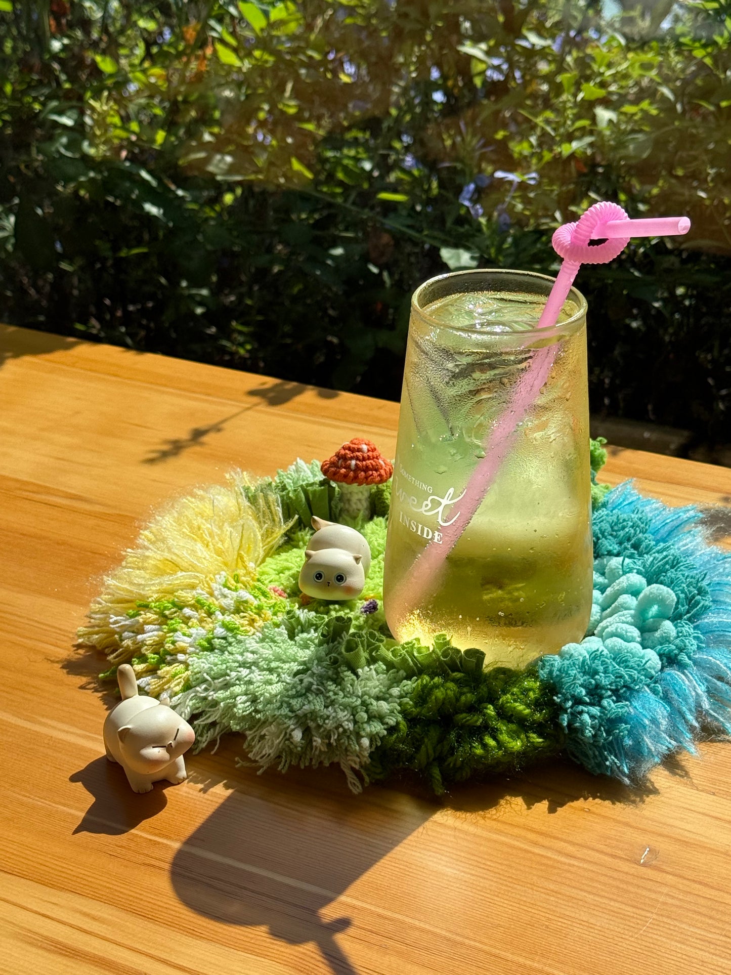 Fern Garden Coaster - Latch Hook DIY Kit